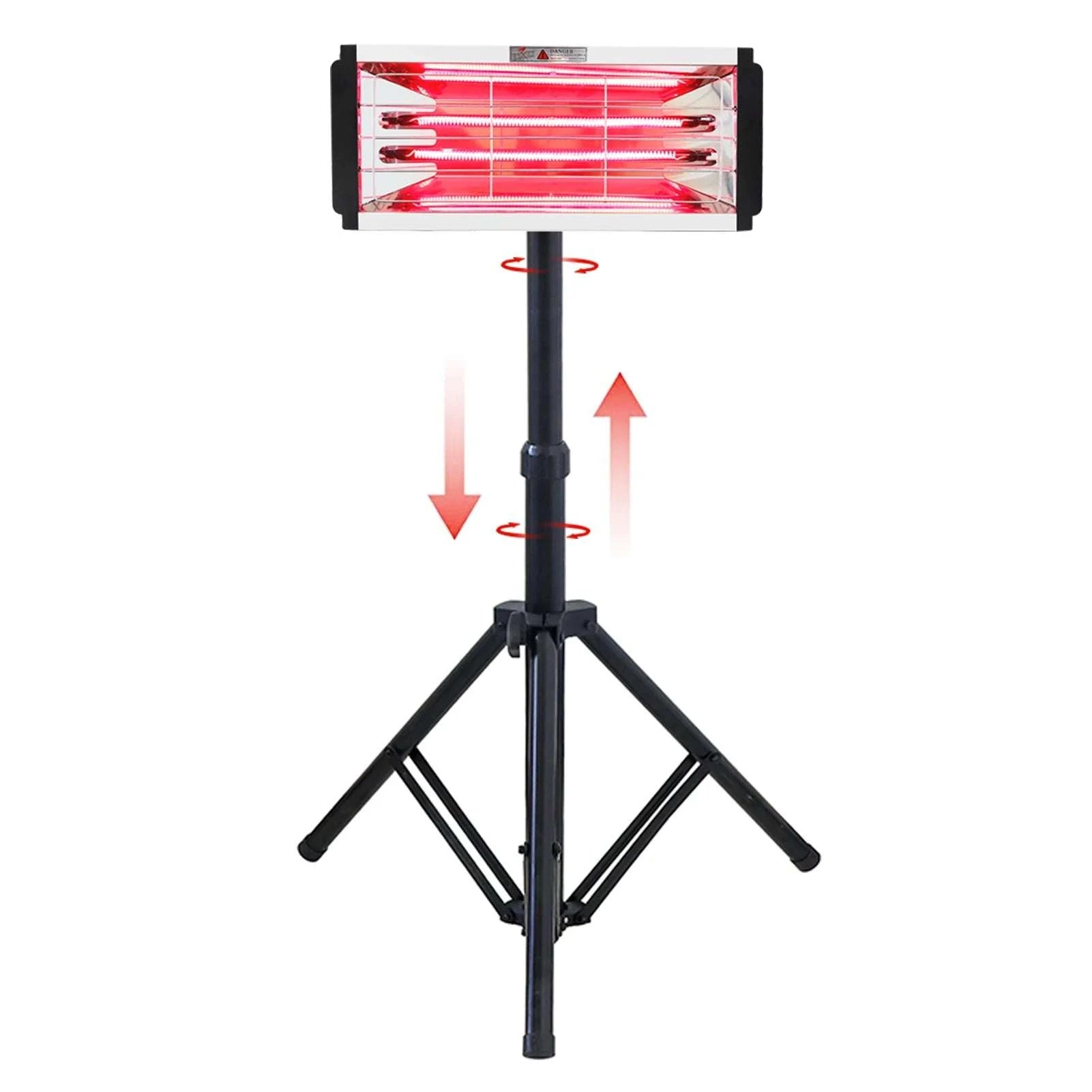 2000W Infrared Paint Curing Lamp with Adjustable Bracket-ZJ-SC-002 / 220V EU / GERMANY