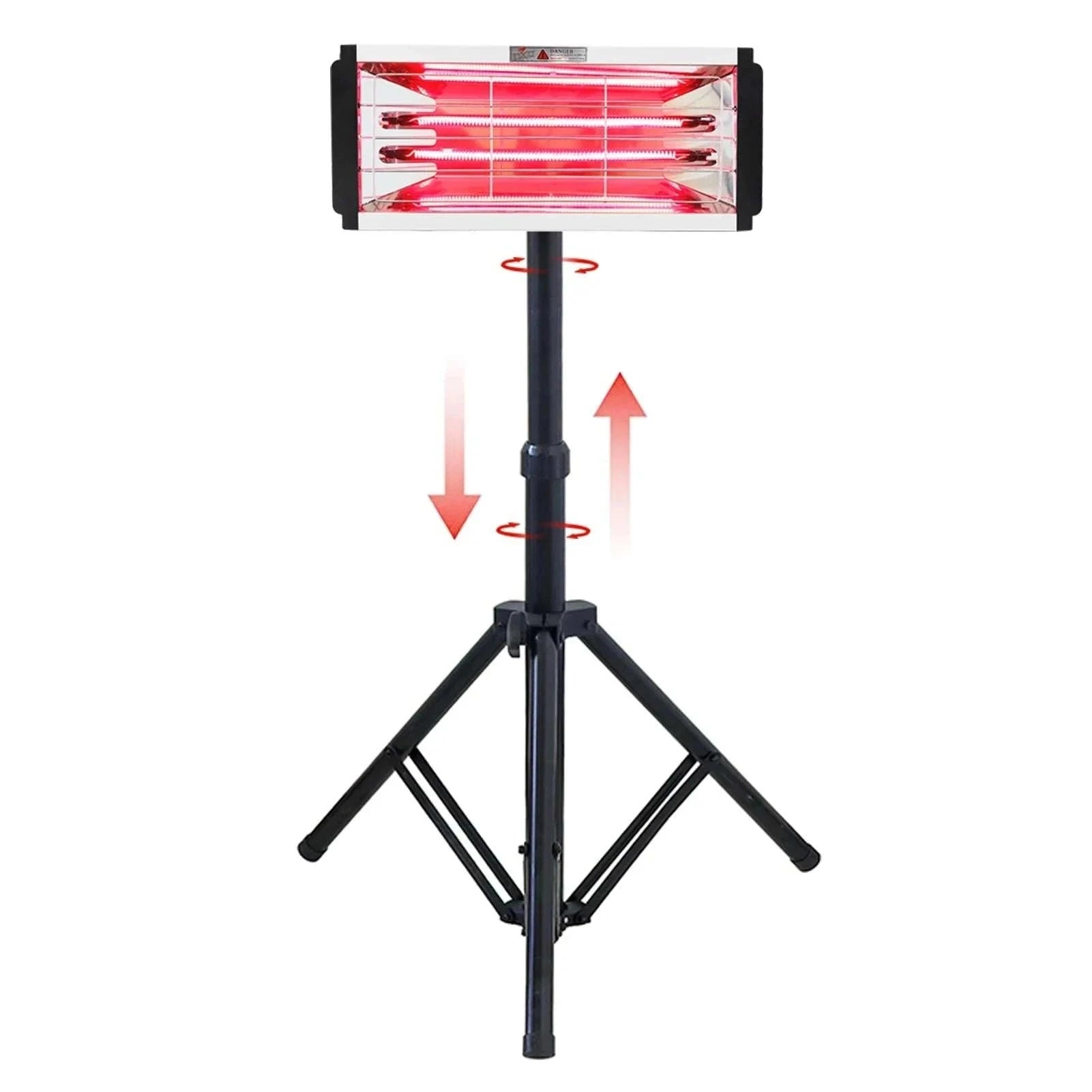 2000W Infrared Paint Curing Lamp with Adjustable Bracket-ZJ-SC-002 / 220V EU / GERMANY