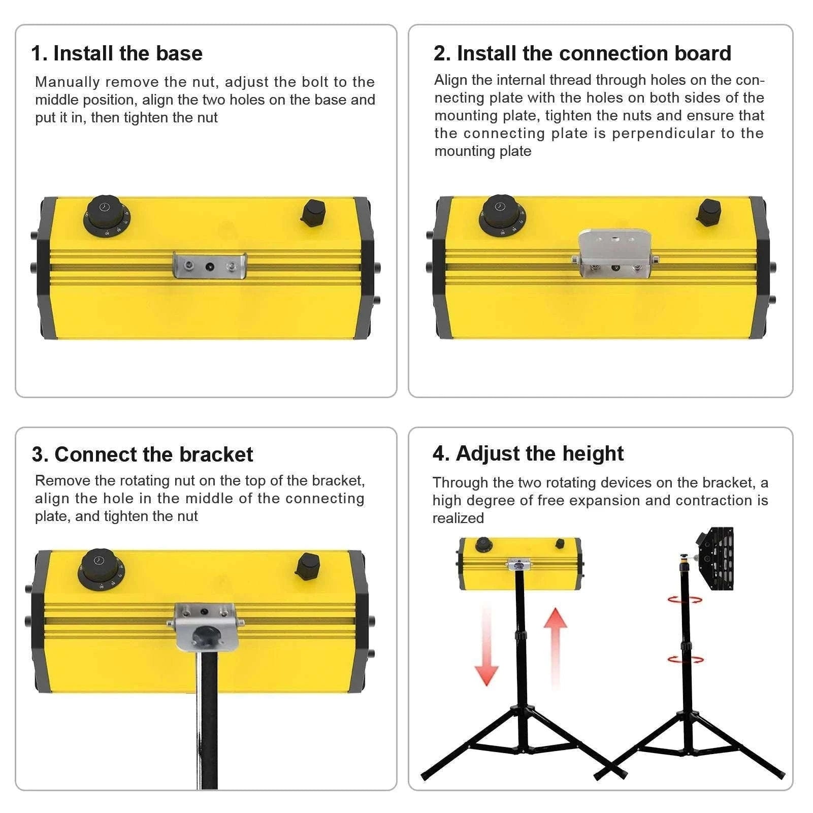 2000W Infrared Paint Curing Lamp with Adjustable Bracket-ZJ-SC-002 / 220V EU / GERMANY