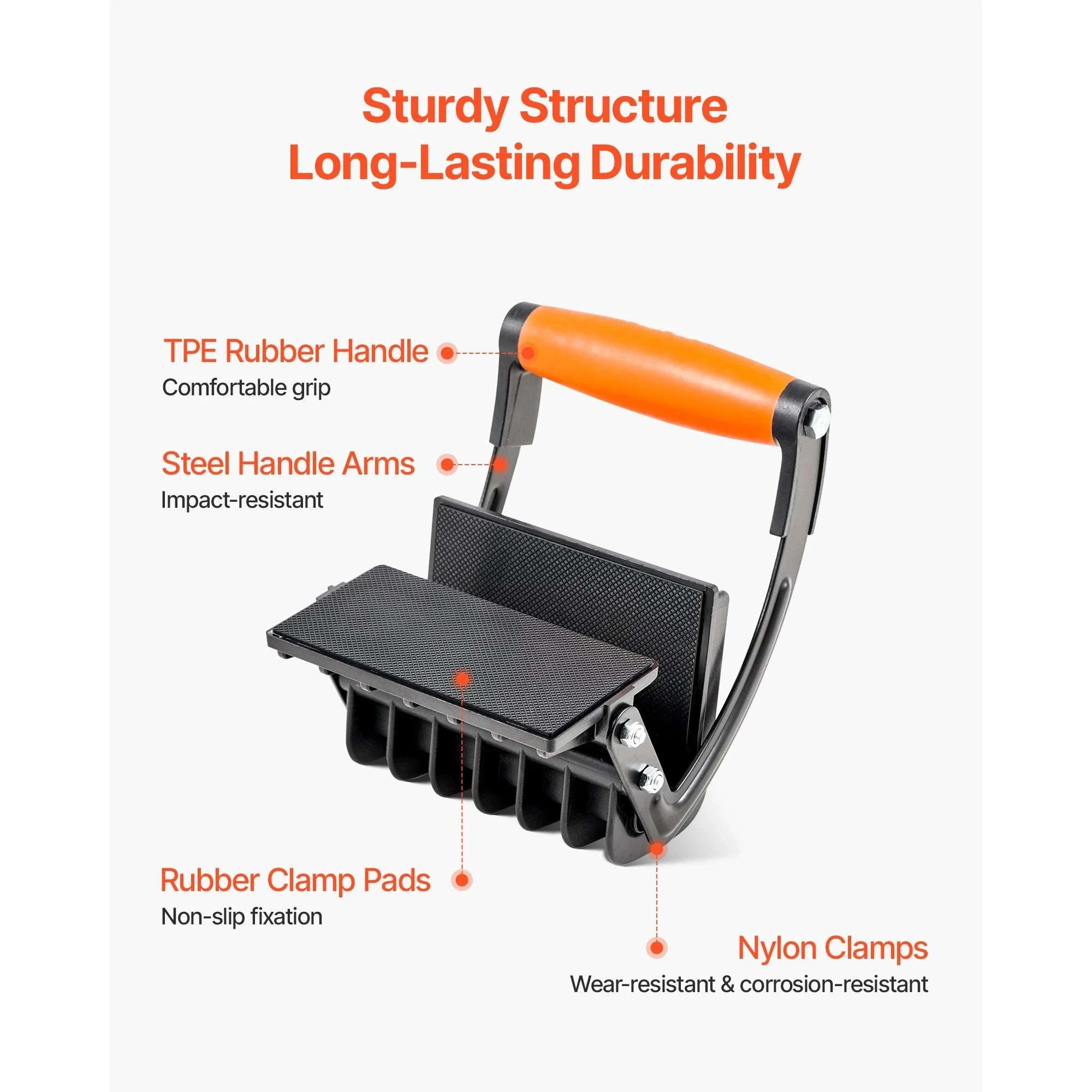 200lb Panel Carrier for Drywall & Plywood with Non-Slip Grip-1Pc / United States