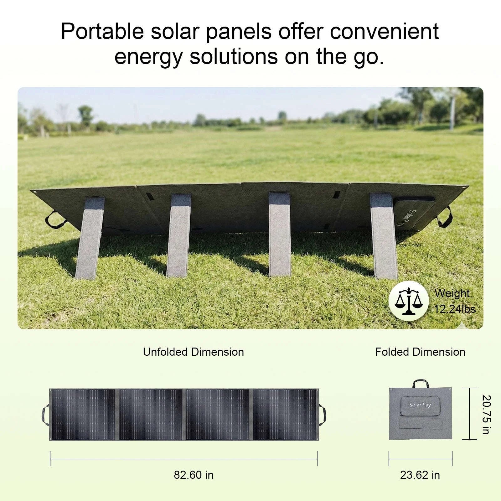 200W Foldable Solar Panel 18V Portable Power for Camping & Backup-200W / United States