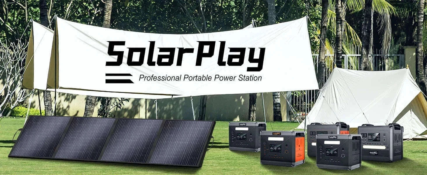 200W Foldable Solar Panel Charger for Camping & Backup Power-200W 18V / United States