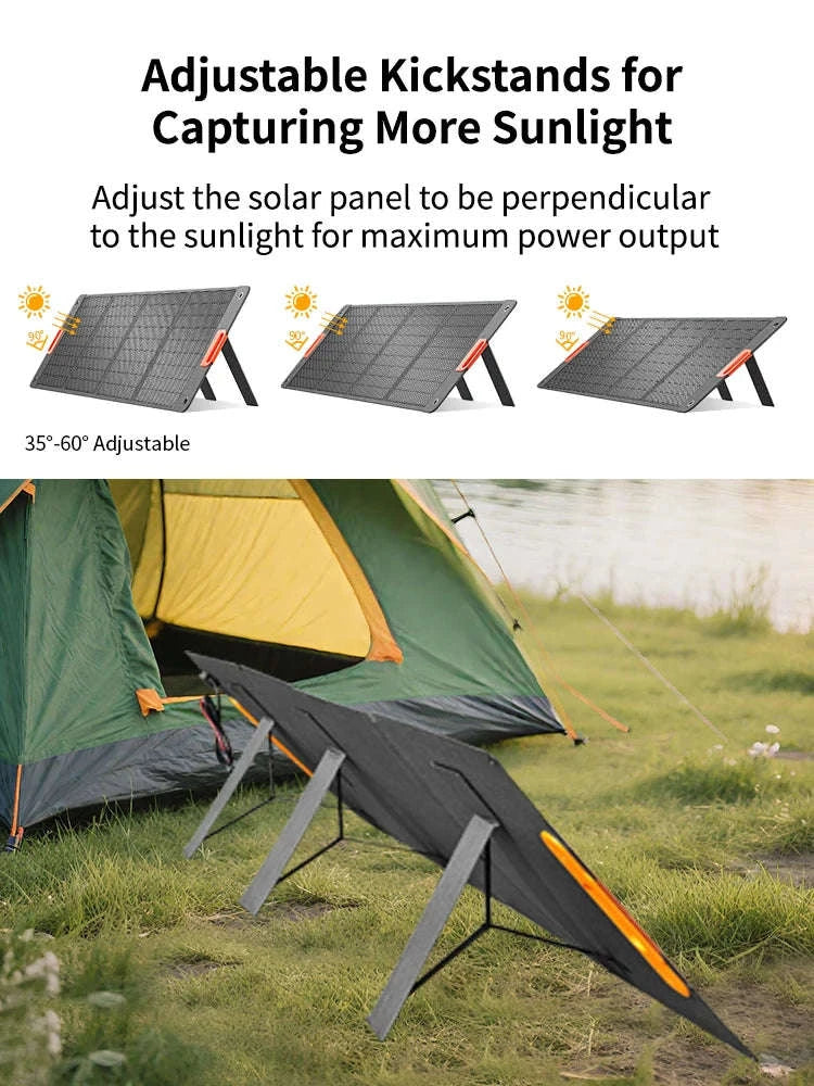 200W Foldable Solar Panel for Outdoor Charging-200W / United States