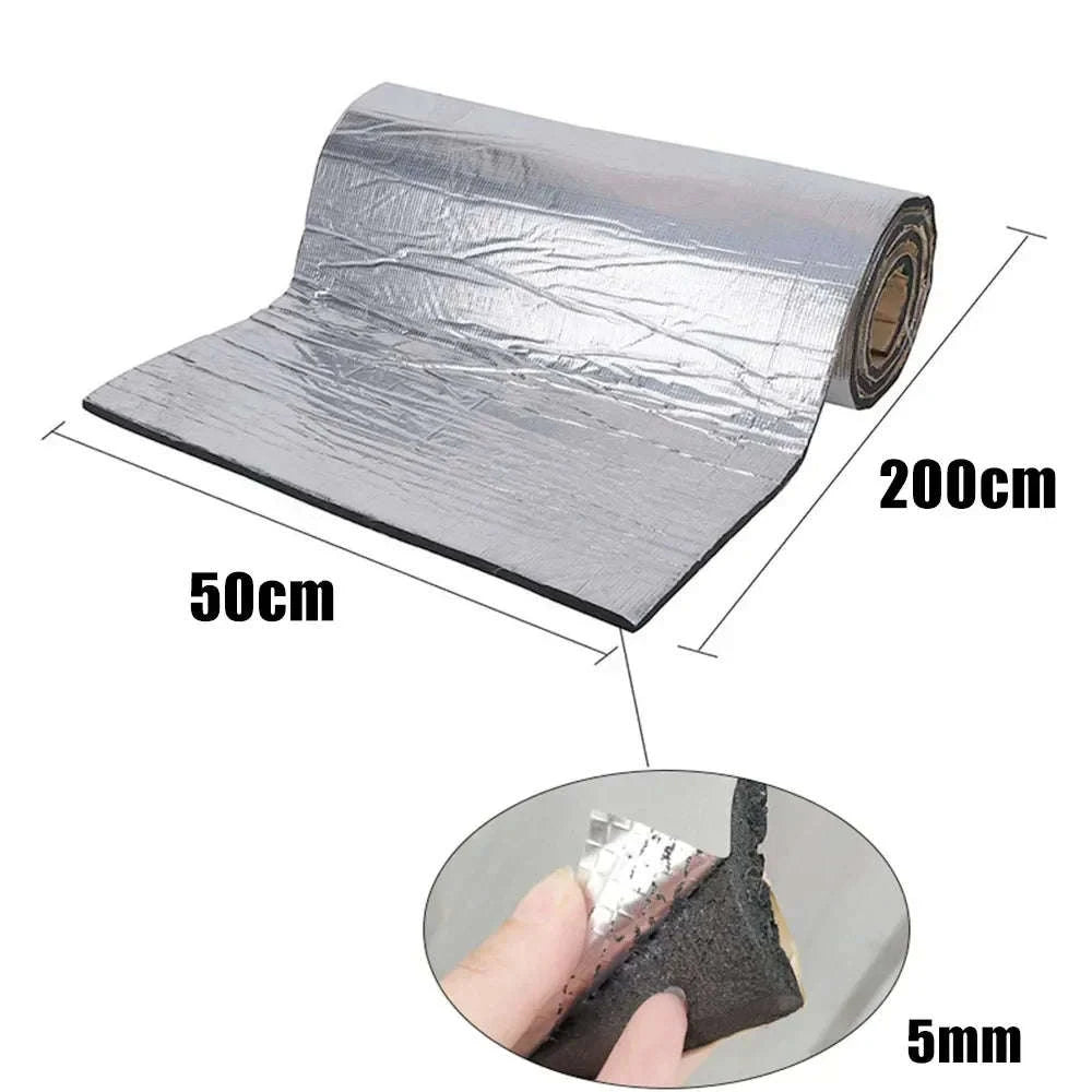 200x50cm Sound Deadener Mat for Car-50cmx200cmx10mm