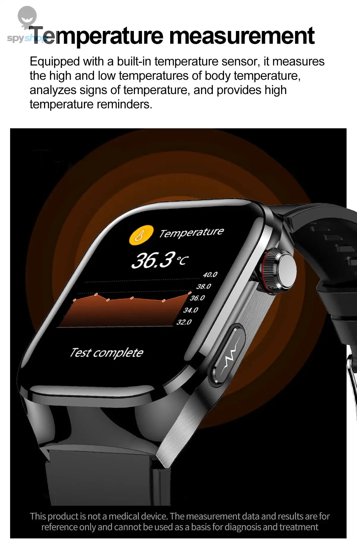 2024 New Uric Acid Blood Fat Smart Watch Men Blood Sugar ECG+PPG  Blood Pressure Bluetooth Call Sports for Xiaomi Health Watch Spy-shop.com
