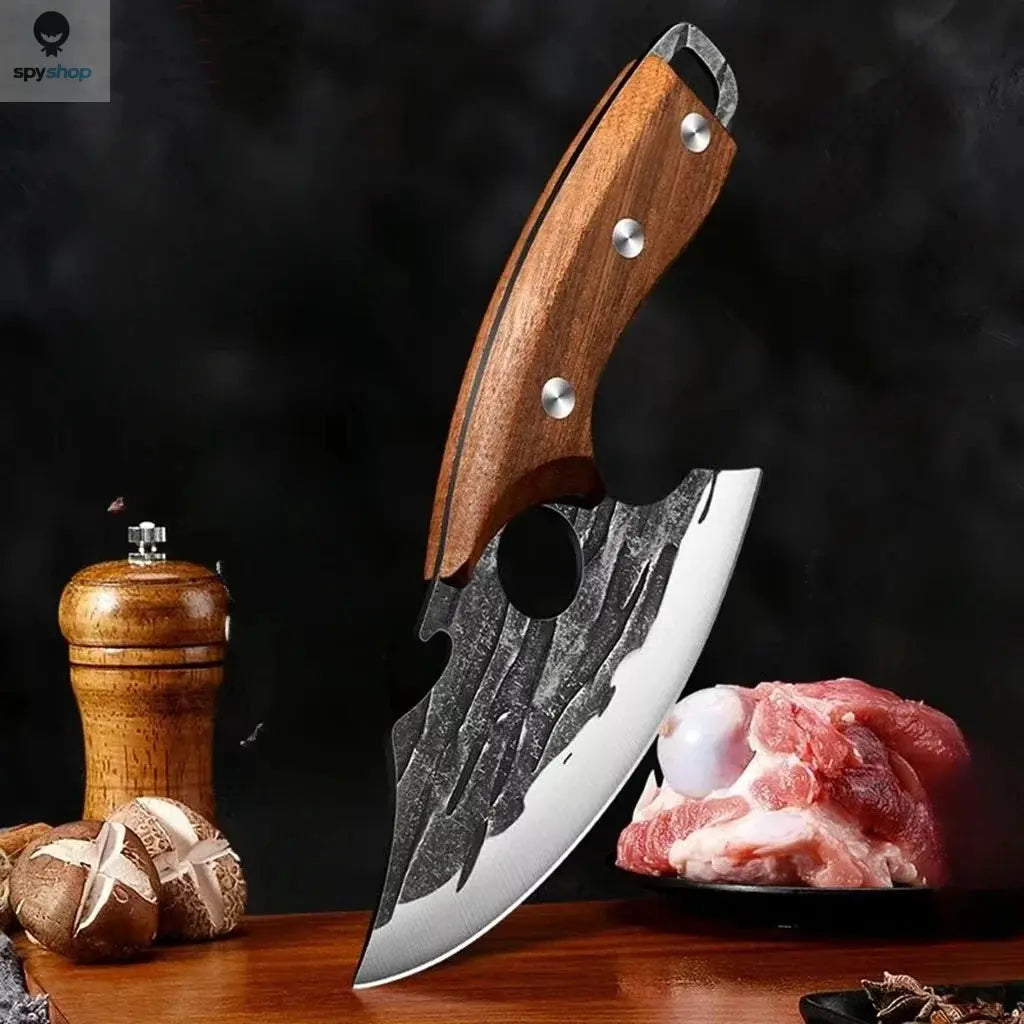 2024new Outdoor Pick Bones Dedicated Knife Hand-Forged Meat Cutting Knife Slaughter Professional Meat Selling Knife 
