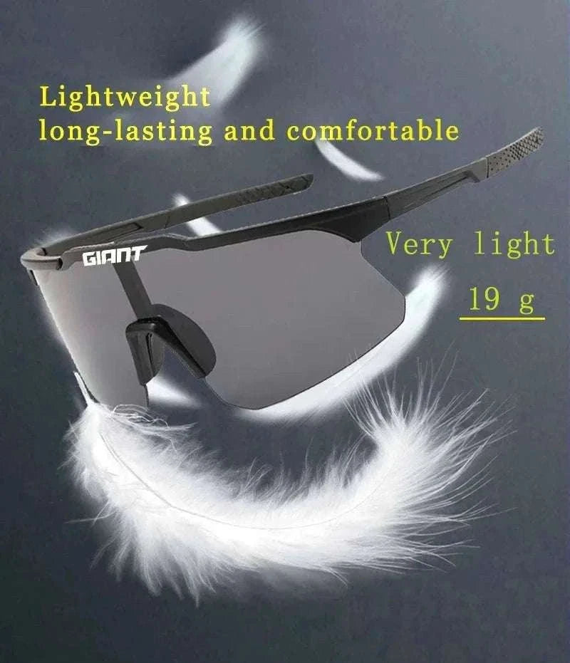 2025 Giant Cycling Glasses UV400 Anti-Fog Sports Sunglasses-C8-with-box / China Mainland
