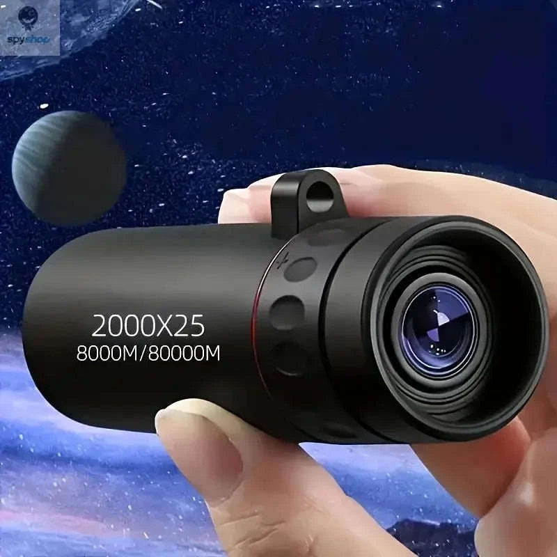 2025 HD Monocular Telescope – Compact 2000X25 Travel Optics-1pc