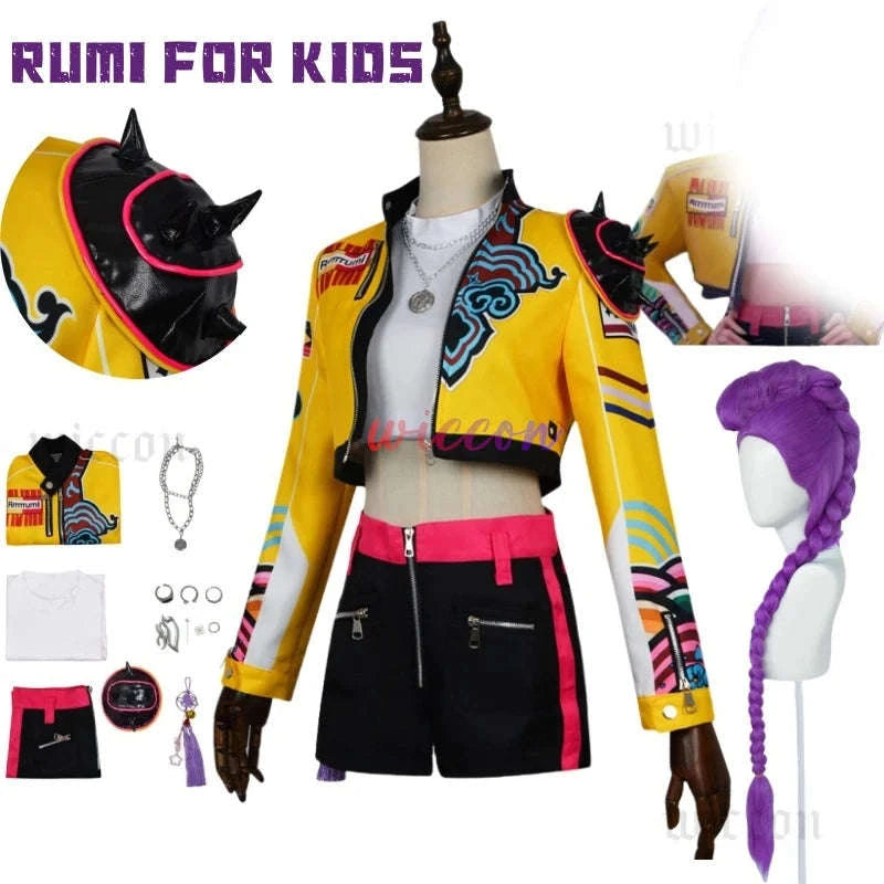 2025 Rum Cosplay KPOP Stage Outfit for Women-Costume / 130
