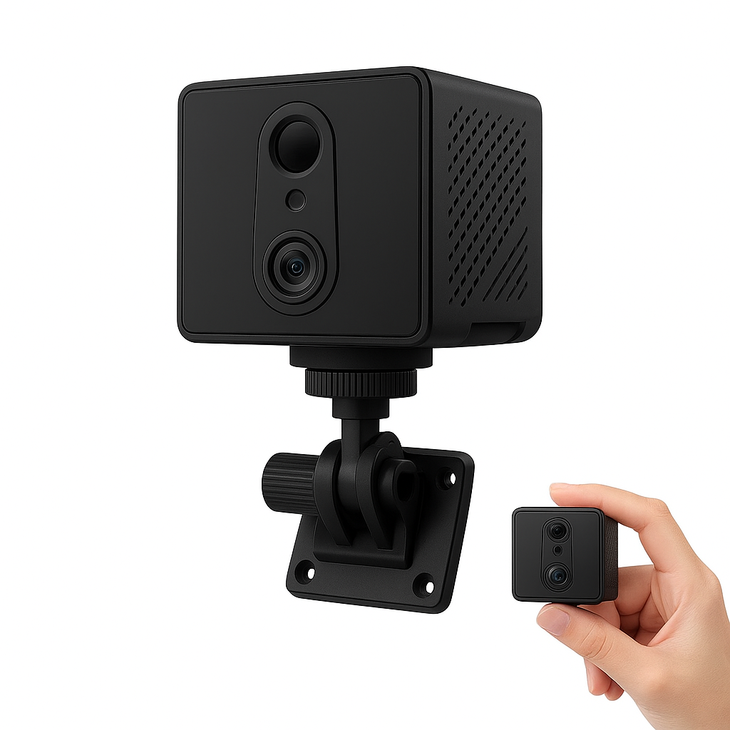 2026 Mini 4G of Wifi Beveiligingscamera 5MP Ultra HD Bewakingscamera 3000mAh Accu Laag vermogen Intercom CCTV Camera