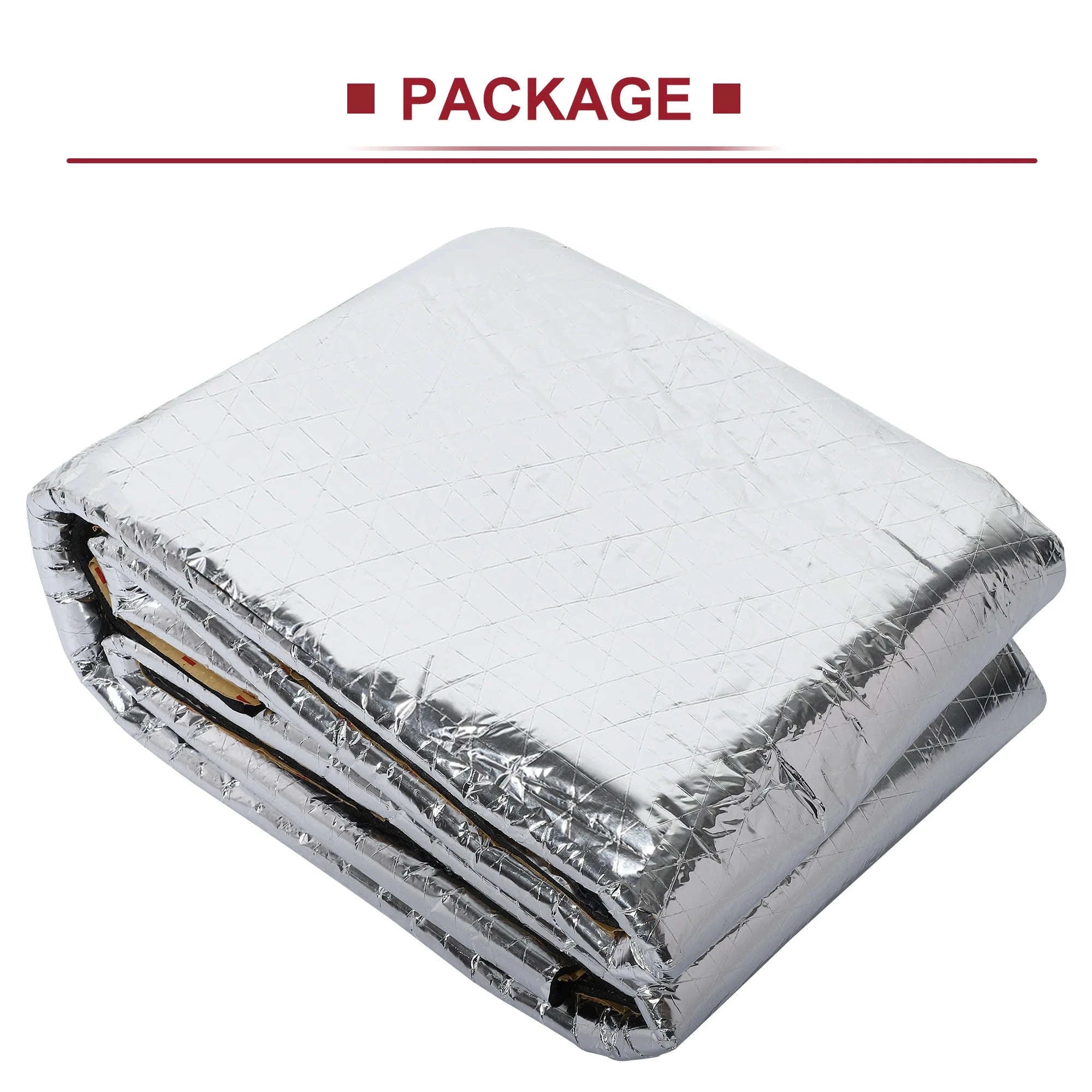 203cm x 100cm Car Firewall Heat and Sound Deadener Insulation Mat, 5mm-5mmx203cmx100cm