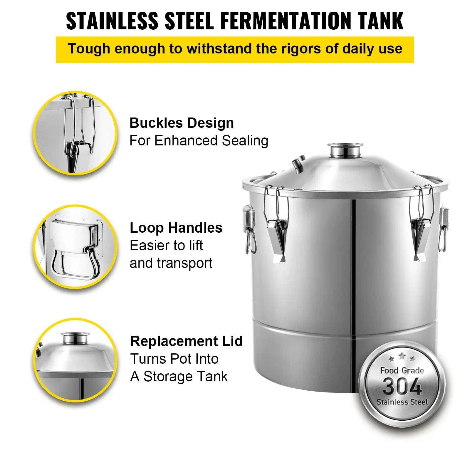20L-70L Stainless Steel Alcohol Distiller Kit-20L / United States