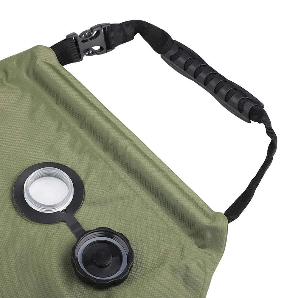 20L Solar Shower Bag with Shower Head for Camping-Simple style