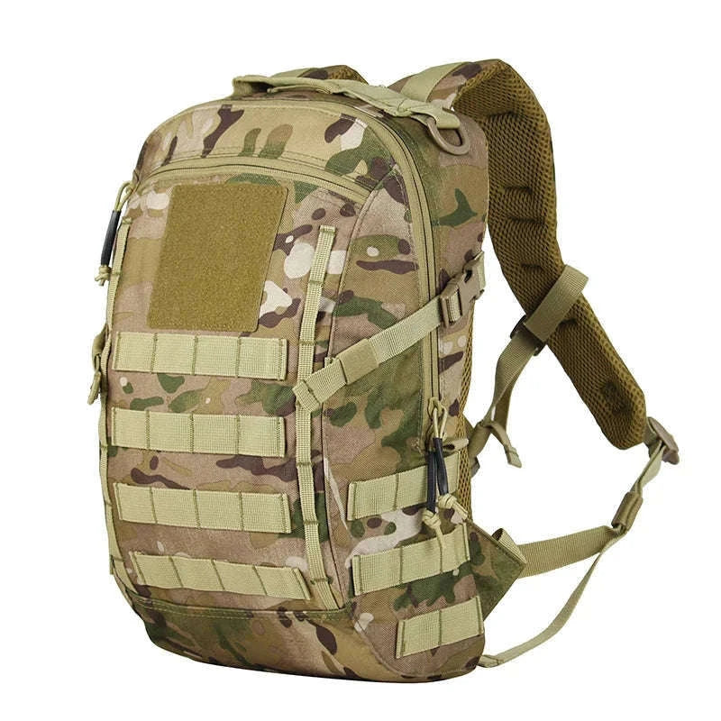 20L Waterproof Tactical Backpack for Travel and Outdoor Use-Black / spain