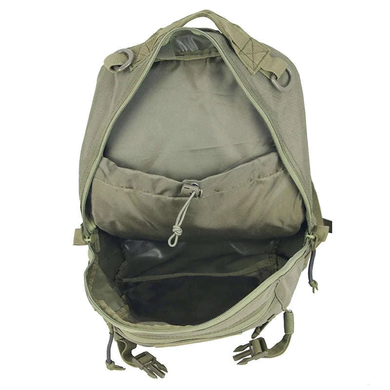 20L Waterproof Tactical Backpack for Travel and Outdoor Use-Black / spain