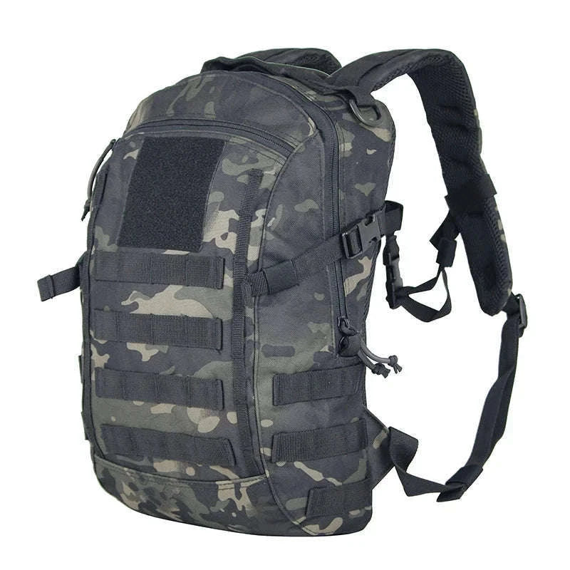 20L Waterproof Tactical Backpack for Travel and Outdoor Use-Black / spain