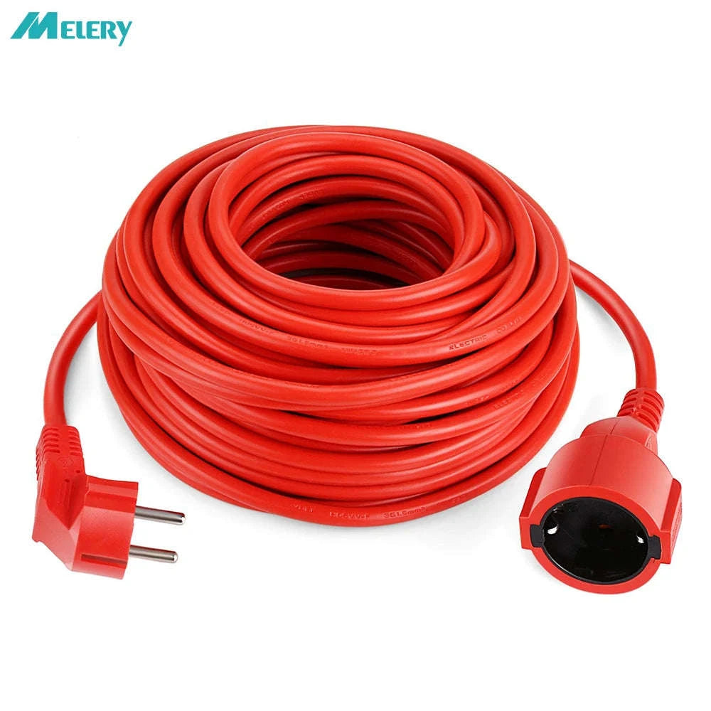 20m Power Extension Cord for Safe, Long‑Reach Powering-PC001-15m Cord / EU Plug