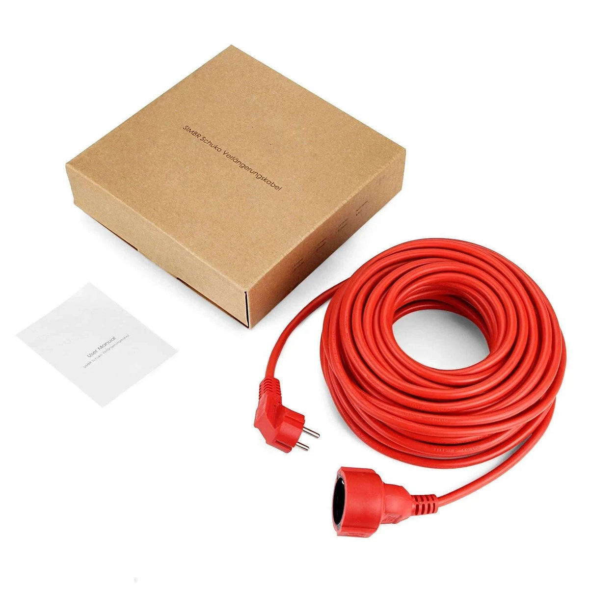 20m Power Extension Cord for Safe, Long‑Reach Powering-PC001-15m Cord / EU Plug