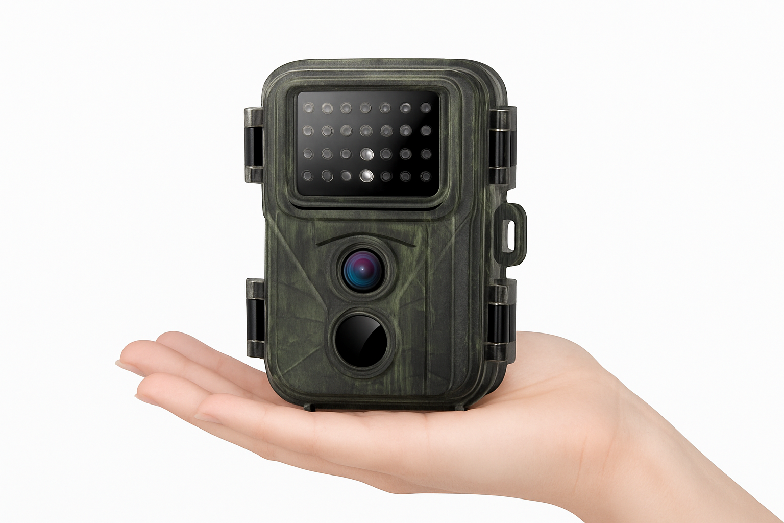 20MP Mini Trail Camera with Night Vision and Fast Motion Detection