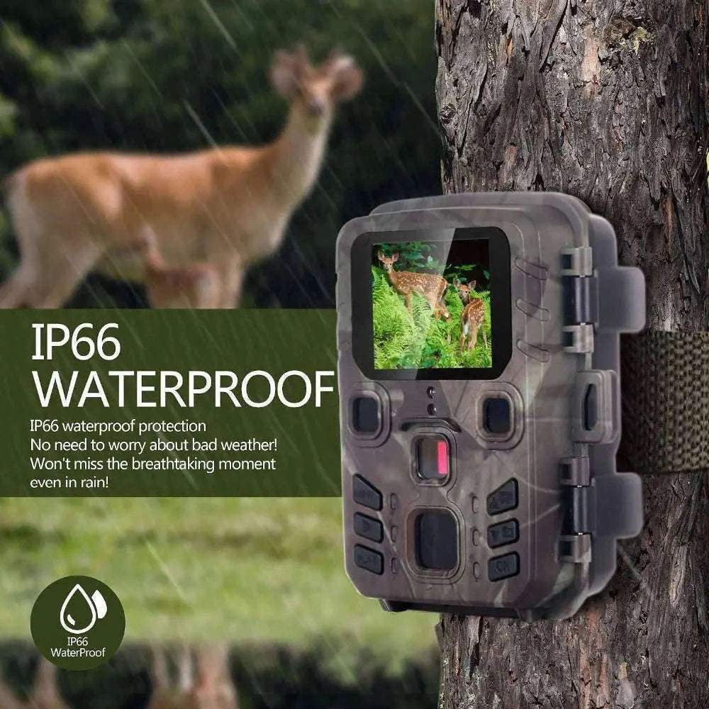 20MP 1080P Trail Camera with Night Vision and IP65 Water Resistance-Default Title