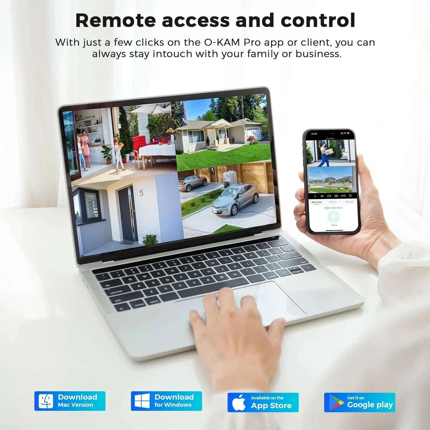 20MP 10K PTZ WiFi Security Camera 4-Lens 360° Auto Tracking-10MP NO SD Card / US Plug / China Mainland