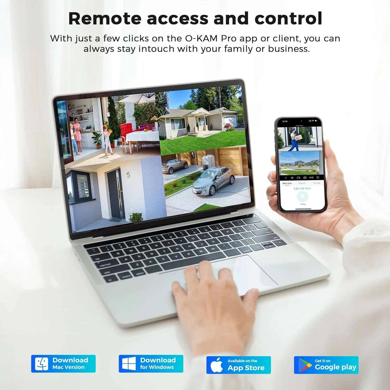 20MP 10K PTZ WiFi Security Camera 4-Lens 360° Auto Tracking-10MP NO SD Card / US Plug / China Mainland