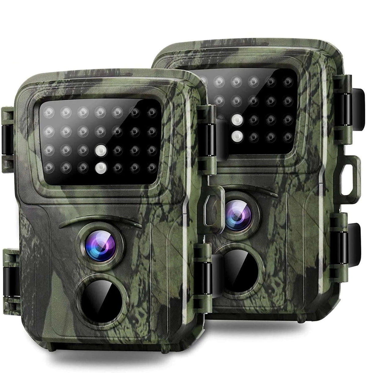 20MP Mini Trail Camera with Night Vision and Fast Motion Detection-2PCS Mini600