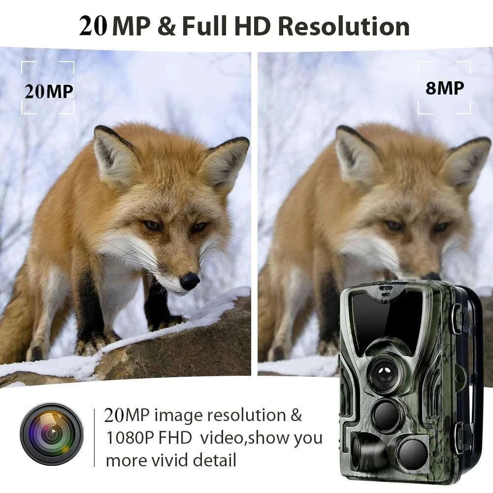 20MP Trail Camera Dual Pack with 5000mAh Battery & Night Vision-HC801A-LI / China Mainland