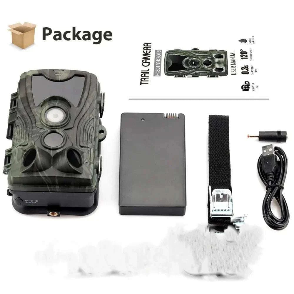 20MP Trail Camera Dual Pack with 5000mAh Battery & Night Vision-HC801A-LI / China Mainland