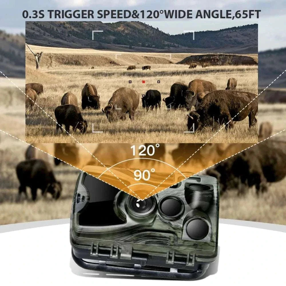 20MP Trail Camera Dual Pack with 5000mAh Battery & Night Vision-HC801A-LI / China Mainland