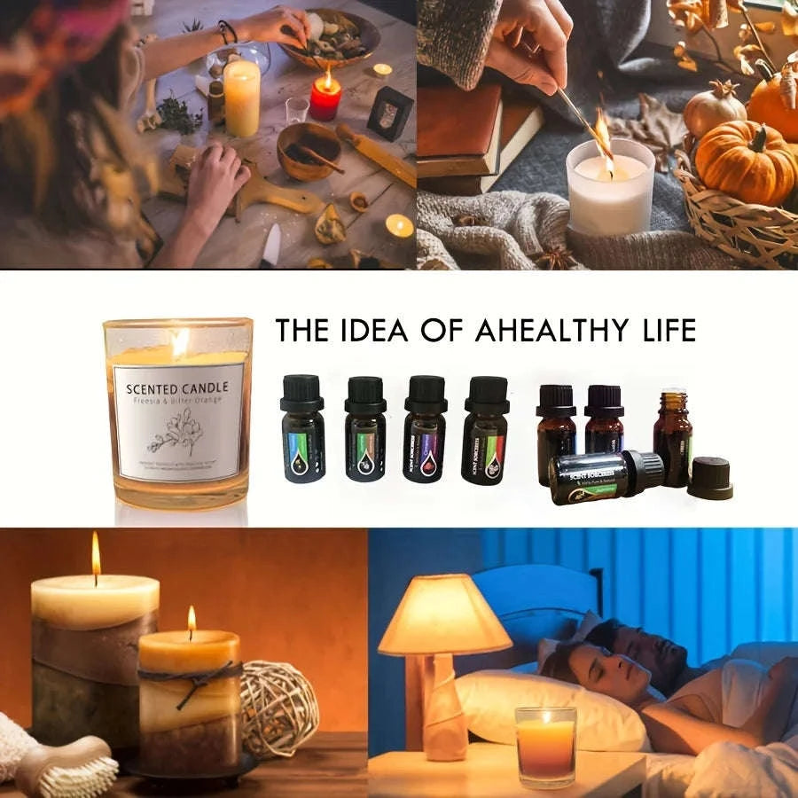 20pcs Essential Oil Set for Aromatherapy, Massage & Home Fragrance-20pcs set / United States / 10ml