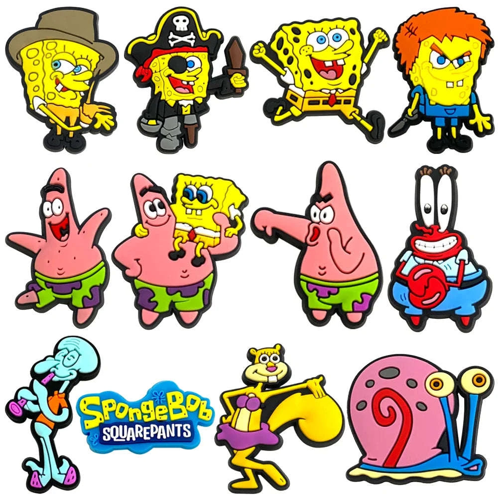 20pcs SpongeBob Shoe Charms Set-20PCS