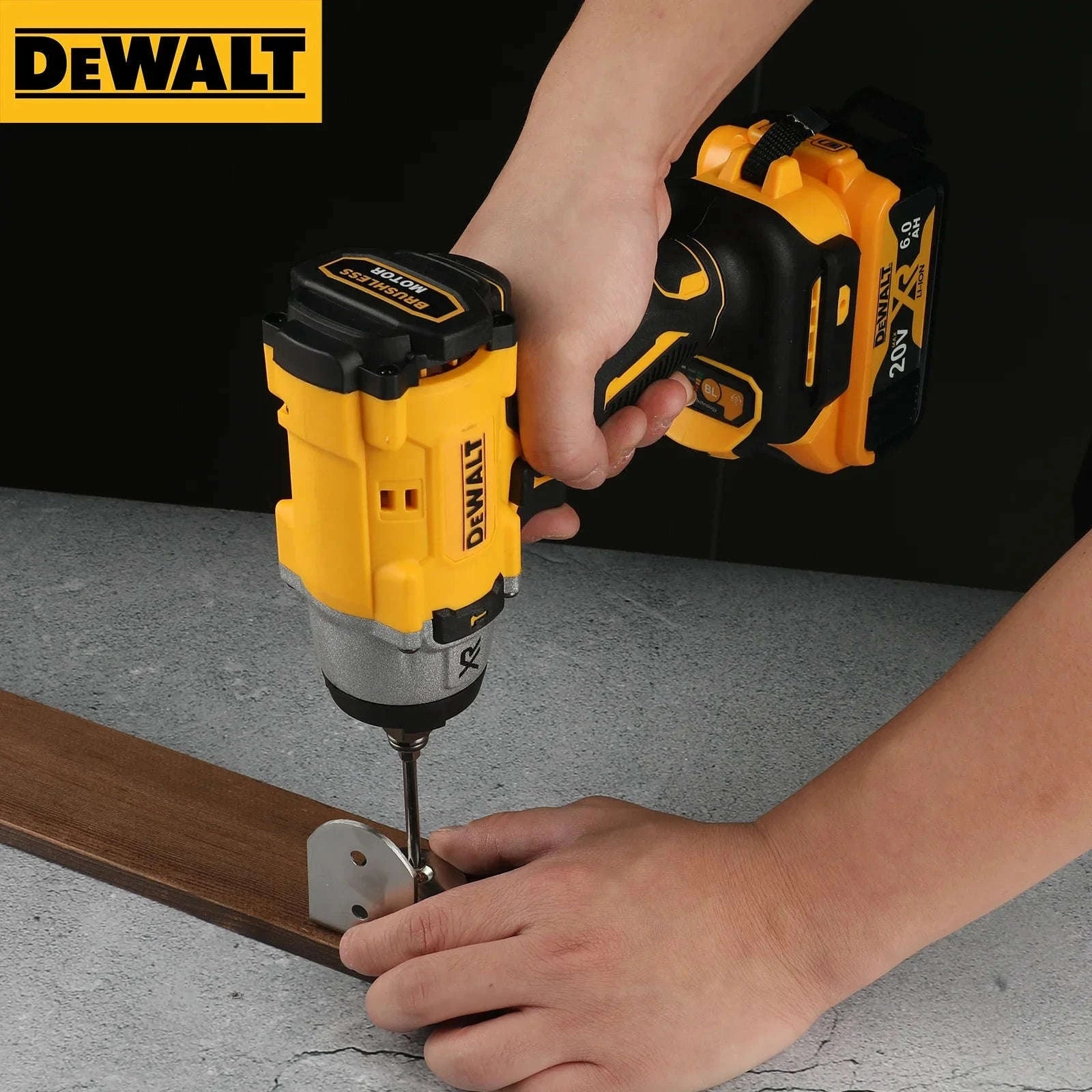 20V 1/2" Brushless Cordless Impact Wrench 205Nm-United States / Naked Tool