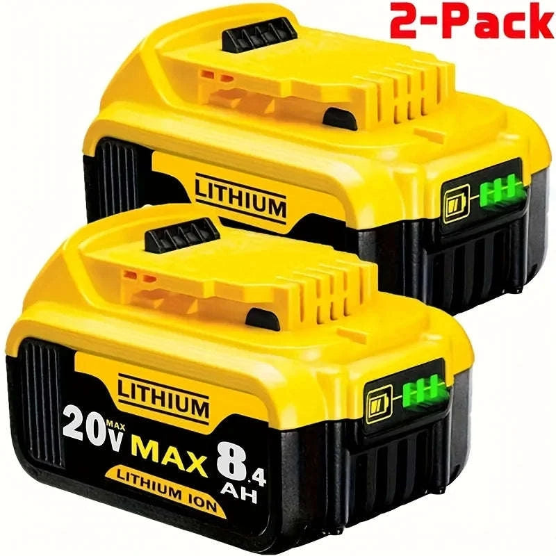 20V 8.4Ah Lithium-Ion Replacement Battery for Hand Drill-2pcs / United States