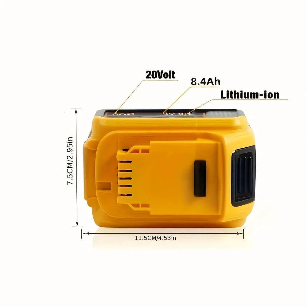 20V 8.4Ah Lithium-Ion Replacement Battery for Hand Drill-2pcs / United States