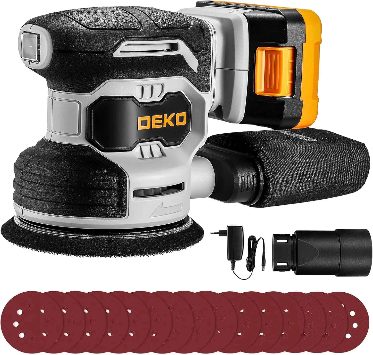 20V Cordless Orbital Sander 125 mm-One Battery / spain