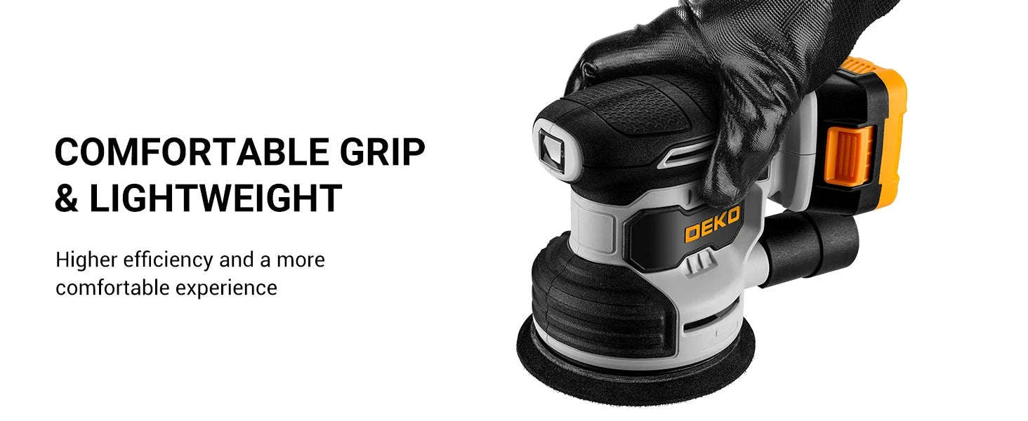 20V Cordless Orbital Sander 125 mm-One Battery / spain
