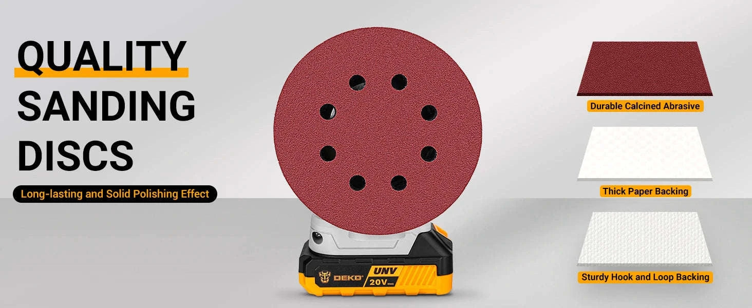 20V Cordless Orbital Sander 125 mm-One Battery / spain