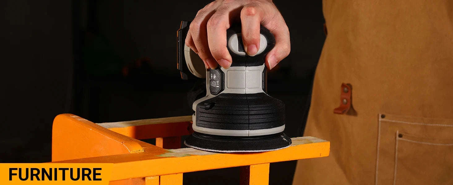 20V Cordless Orbital Sander 125 mm-One Battery / spain
