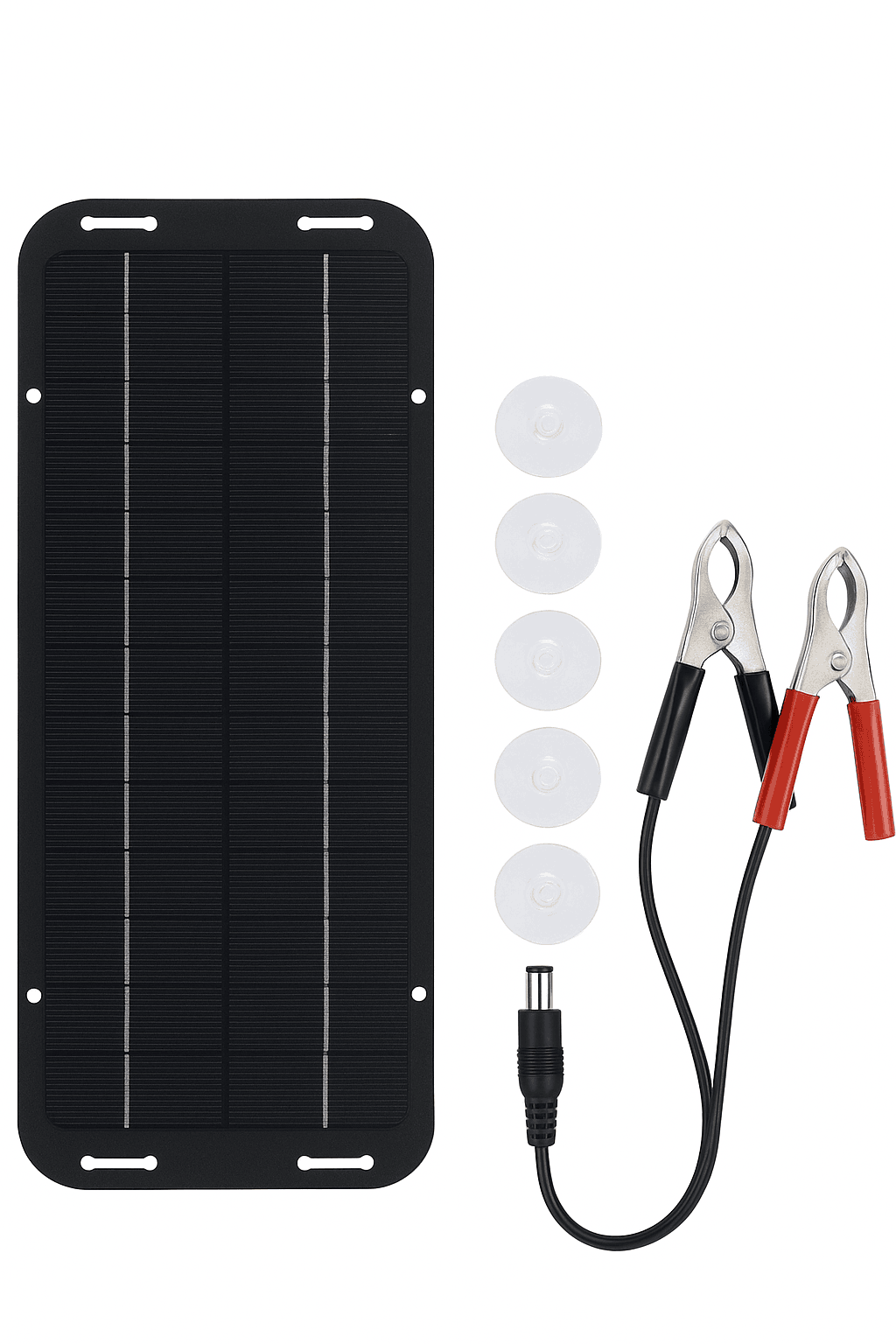 20W 12V Solar Panel Car Battery Trickle Charger Waterproof Kit-12V / 20W / United States