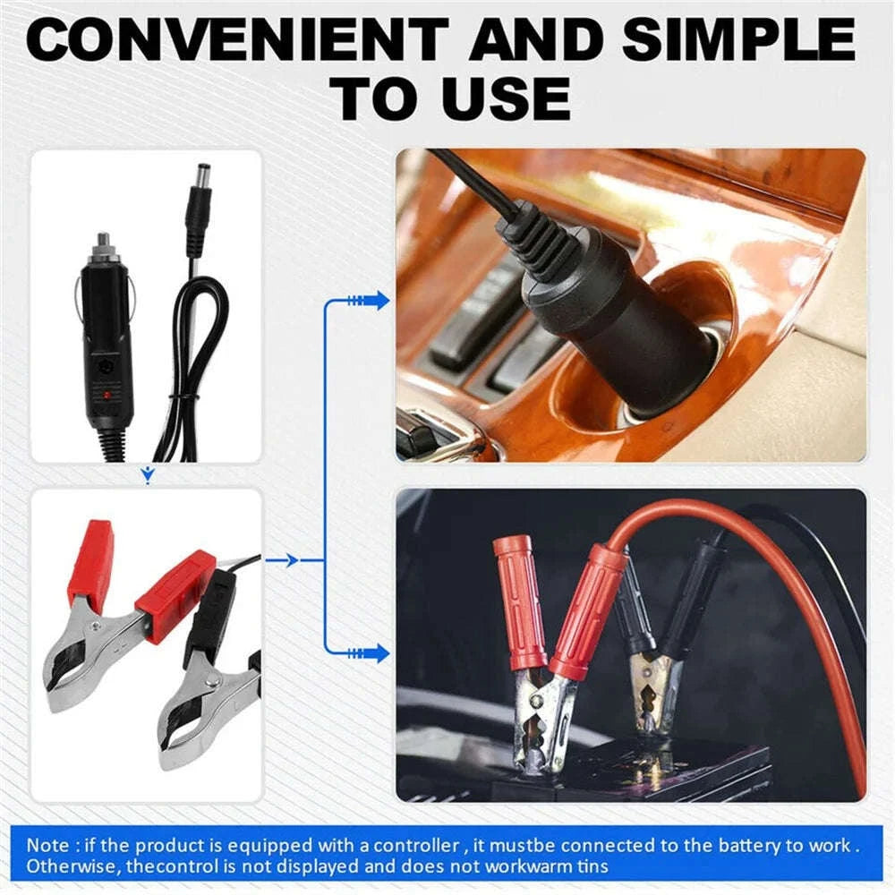 20W 12V Solar Panel Car Battery Trickle Charger Waterproof Kit-12V / 20W / United States