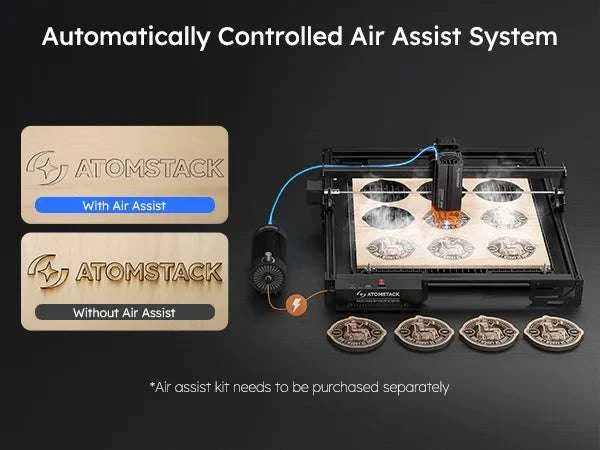 20W Laser Engraver with 400×400mm Area & Bluetooth Control-A10 PRO V2 / United States / US Plug