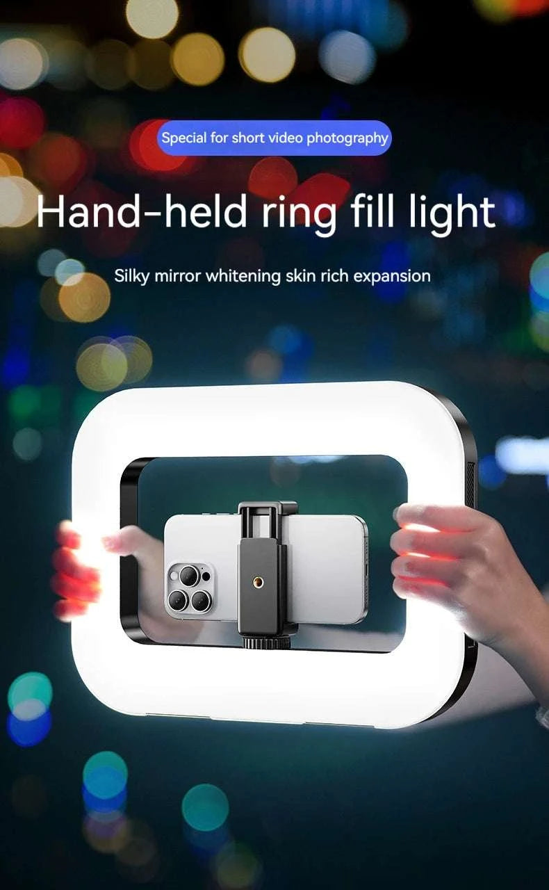 20W LED Ring Fill Light with Adjustable Color & Battery Power-ZGRL02