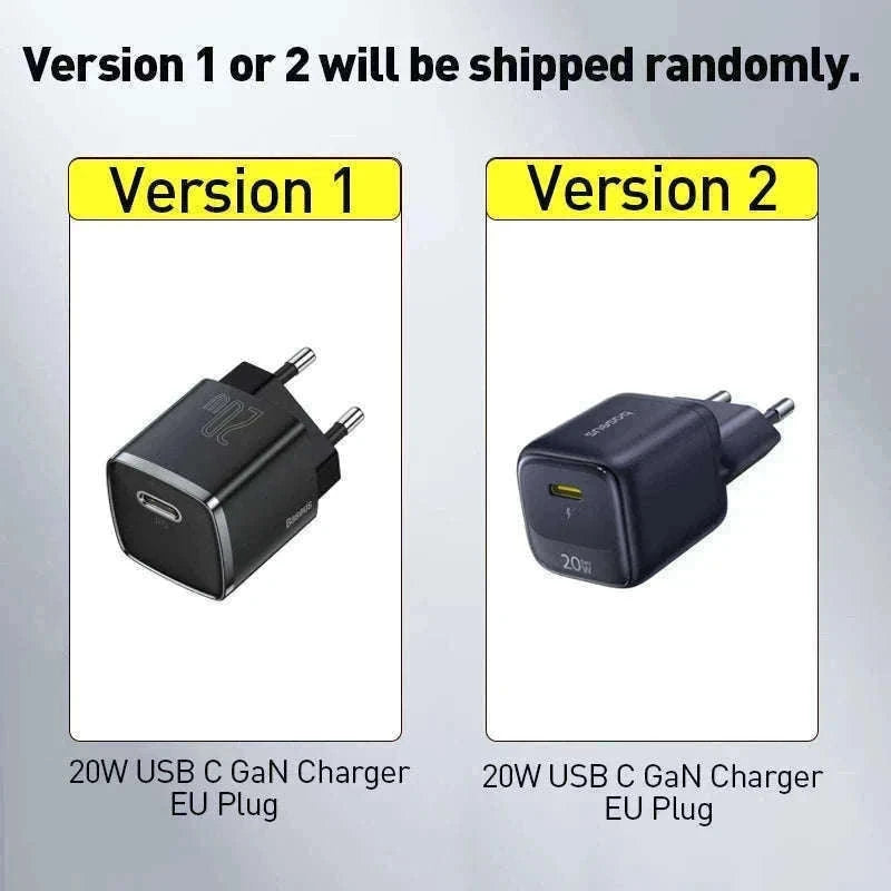 20W USB-C PD Fast Charger Compact Wall Adapter for iPhone-20W Mini White