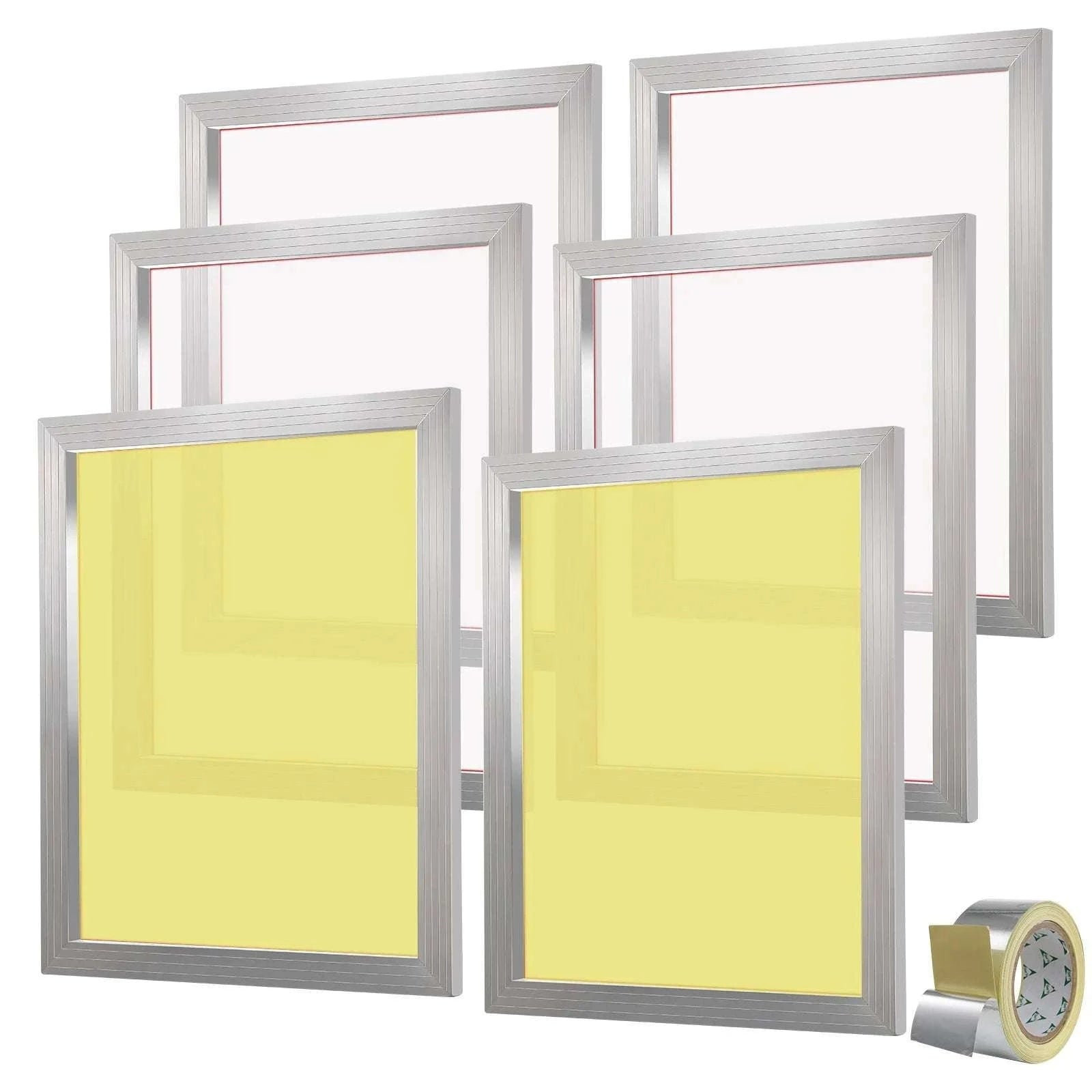 20x24 Inch Aluminum Screen Printing Frame with 305 Mesh Nylon-6 PCS 160 Mesh / United States