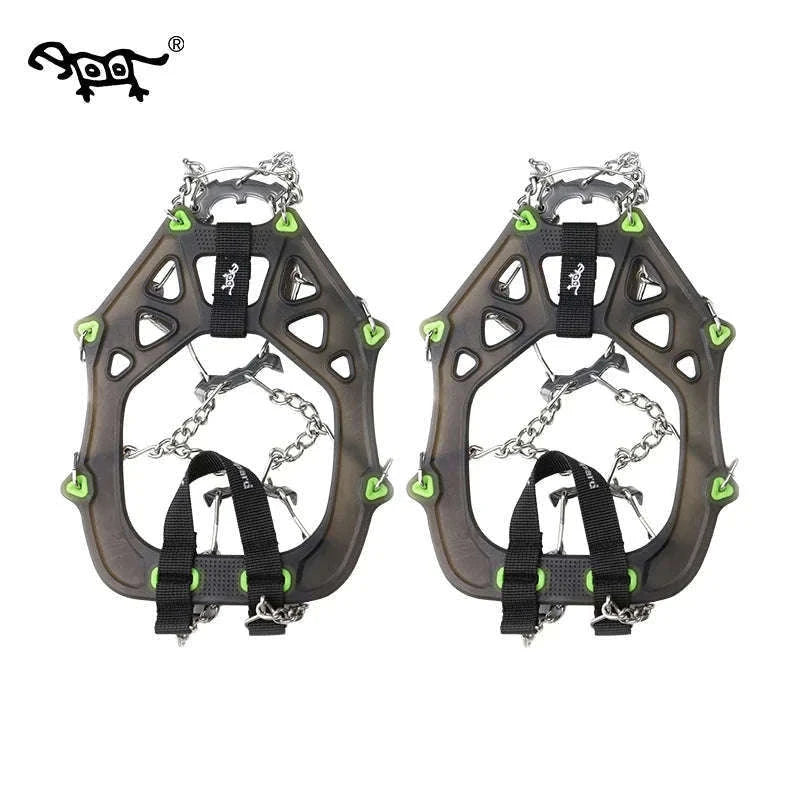 22-Tooth Ice Gripper Crampons for Hiking and Snow Walking-XB-22-L