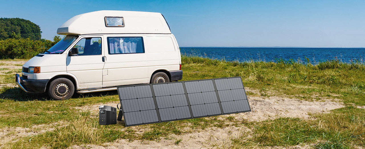 220W Foldable Solar Panel 20V Charger for Camping and RV-france