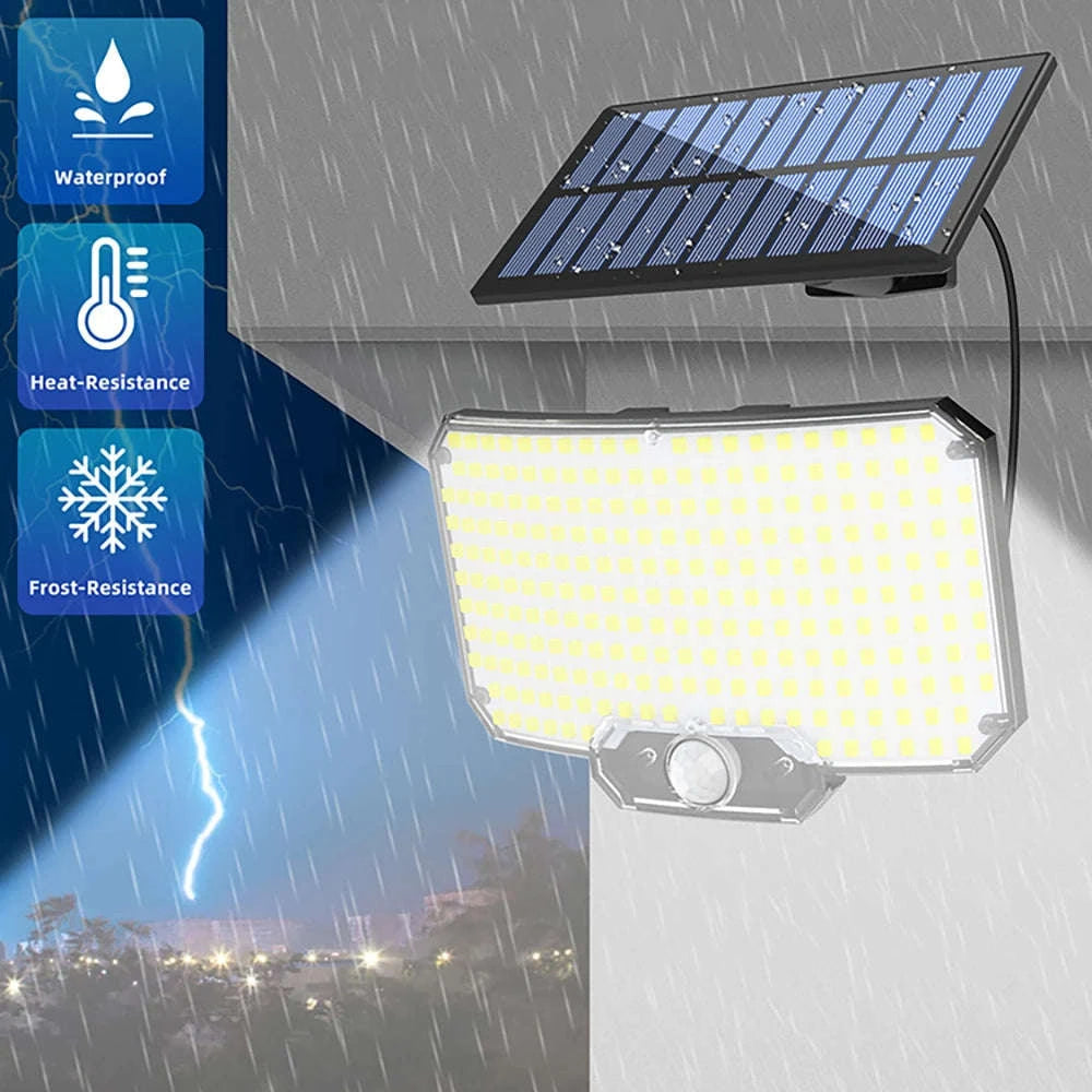 234 LED Solar Security Light with Outdoor Motion Sensor-234 LED