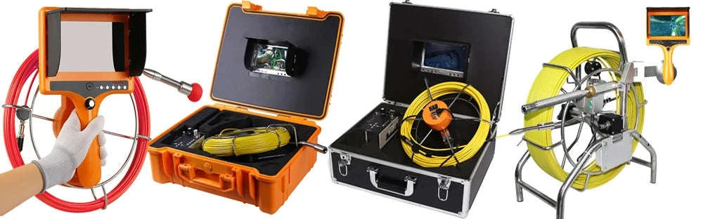 23mm Sewer Inspection Camera System with 512Hz Locator, Waterproof, Meter Counter-23mm Soft 512Self / 10m