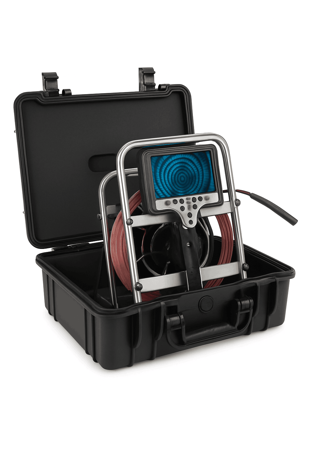 23mm Sewer Inspection Camera System with 512Hz Locator, Waterproof, Meter Counter-23mm Soft 512Self / 10m